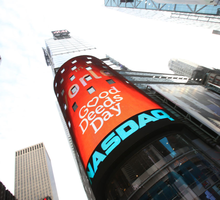 Good Deeds Day at the NASDAQ