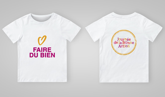 Good Deeds Day T-Shirt in French